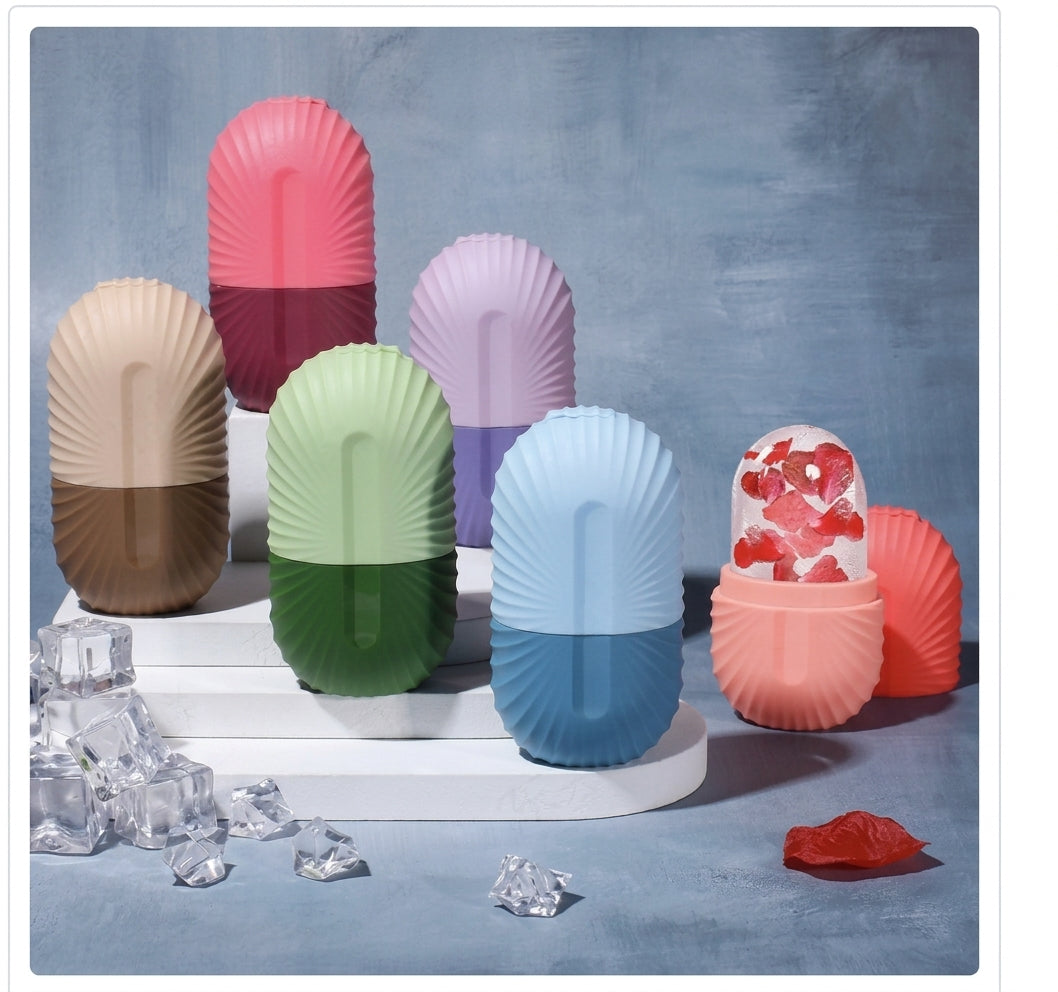Aurtey Ice Facial Roller – Reusable Silicone Ice Face Massager for Cold Therapy, Facial Puffiness & Skincare